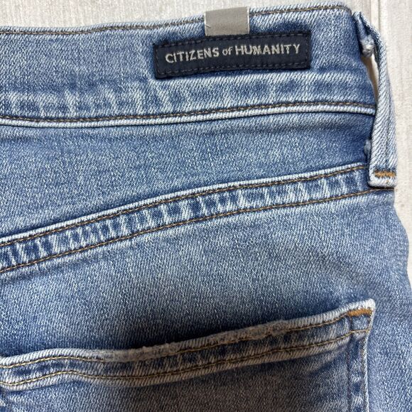Citizens Of Humanity Jeans Women Size 26 Rocket Crop High Rise Skinny Cropped - Picture 8 of 10